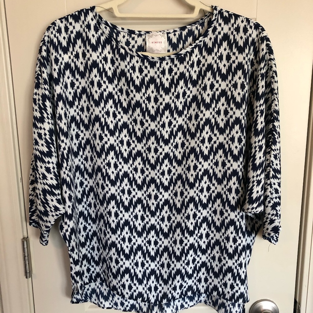 Nymphe Aztec Pattern Blouse